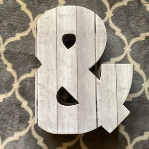 “&” Decorative Box